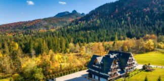 Hotel z widokiem na Tatry
